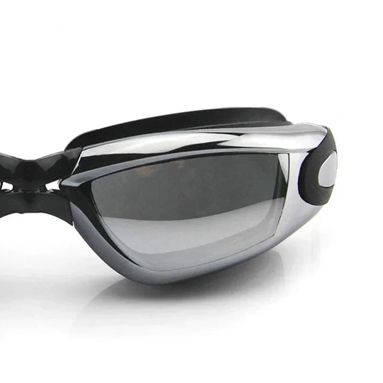 Swimming Goggles for Men &amp; Women – Anti-Fog UV Protection, Waterproof, Adjustable Silicone Swim Goggles for Adults &amp; Kids